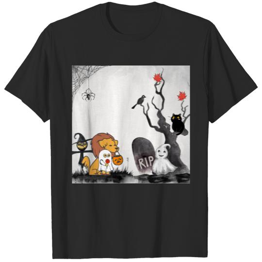 Discover Spooky Halloween night T-shirt