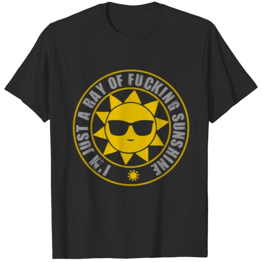 Sarcastic Funny Ray of Sunshine Gift T-shirt