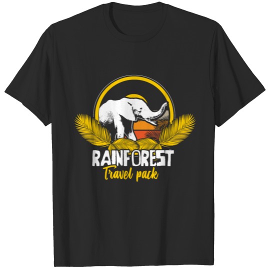 Discover Rainforest Animal Welfare Journey Gift T-shirt