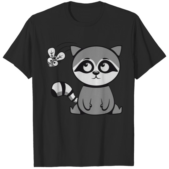 Discover Raccoon fly fly T-shirt