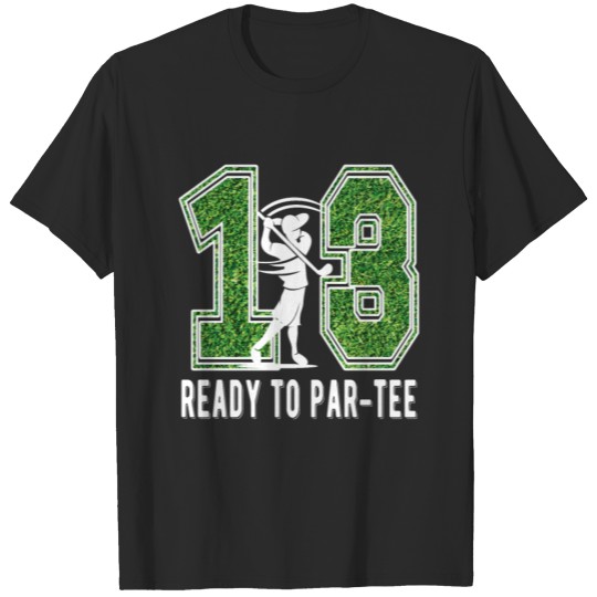 Discover 13th Birthday Gift Golf Player 13 Year Old Boy T-shirt