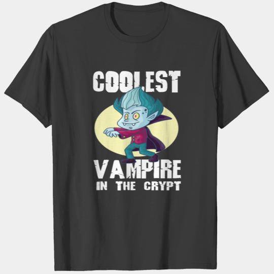 Coolest Vampire In The Crypt T-shirt
