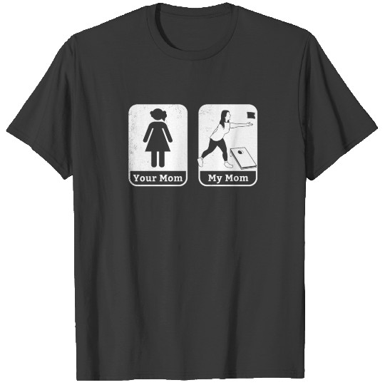 Funny Mother Daughter Cornhole Shirt, Funny Mom Da T-shirt