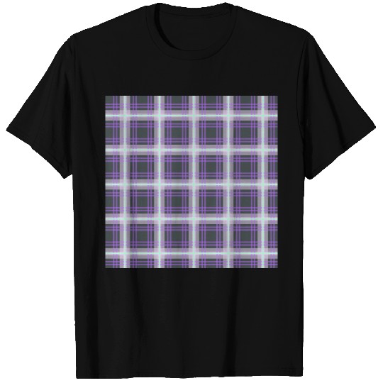 Preppy Pastel Goth Witch Plaid T-shirt