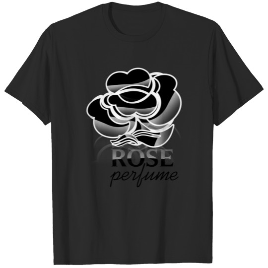Discover Rose Perfume Design for Men Women and Kids T-shirt