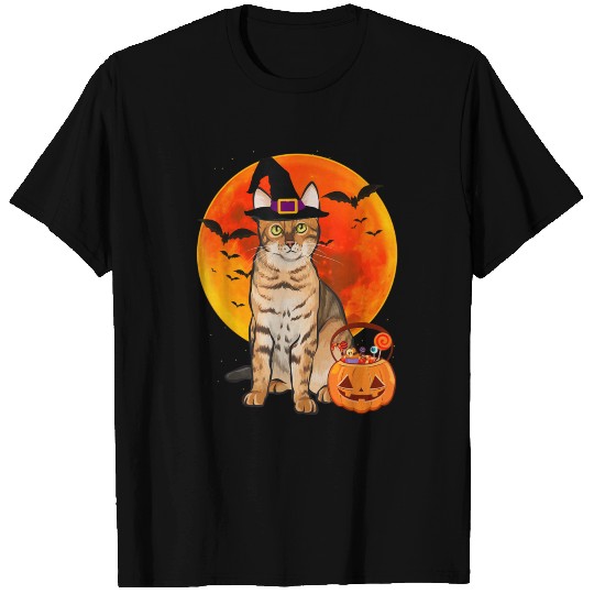 Halloween Cat Cute T-shirt
