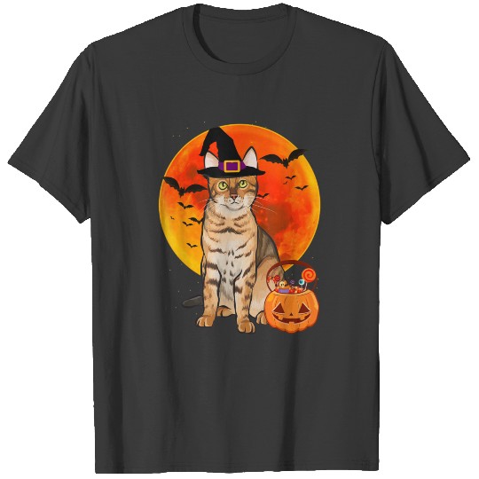 Halloween Cat Cute T-shirt