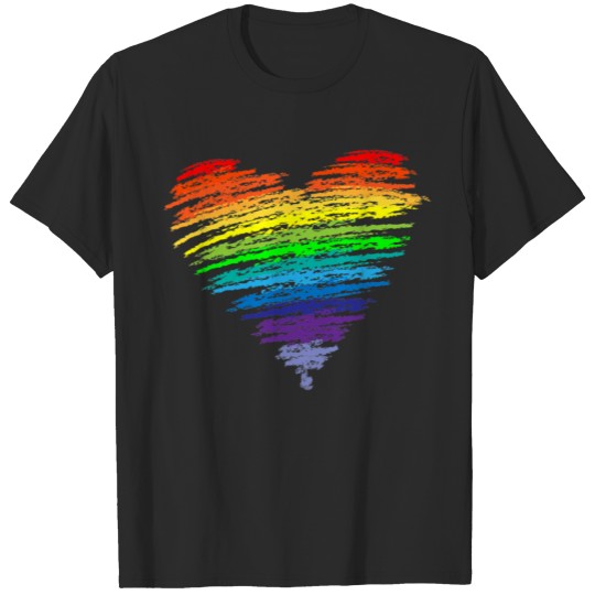 Love wins LGBT Supporter Love Rainbow Gay Pride T-shirt