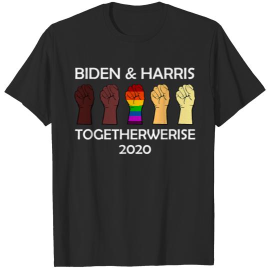 Joe Biden Kamala Harris 2021 LGBT Gay Pride T-shirt