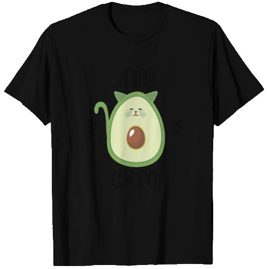 Avocato Cute Cat Avocado, funny cat gift, avocado T-shirt