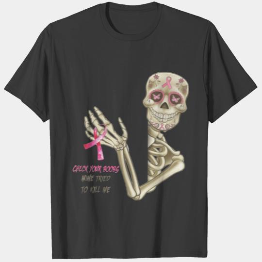 In October We Wear Pink Pumpkin Breast Cancer Awar T-shirt