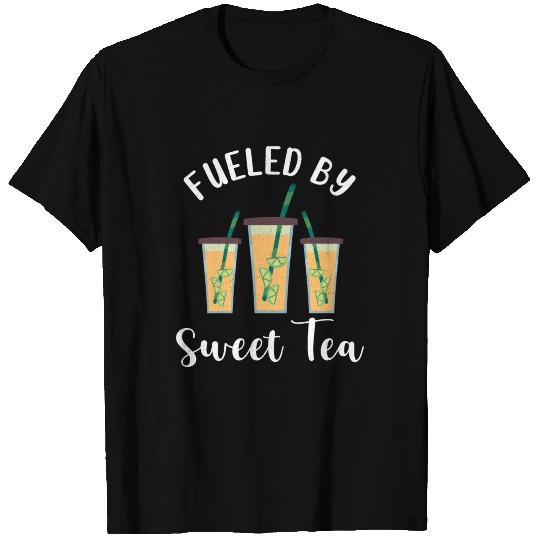 Fueled By Sweet Tea Drinker Southern Drink T-shirt