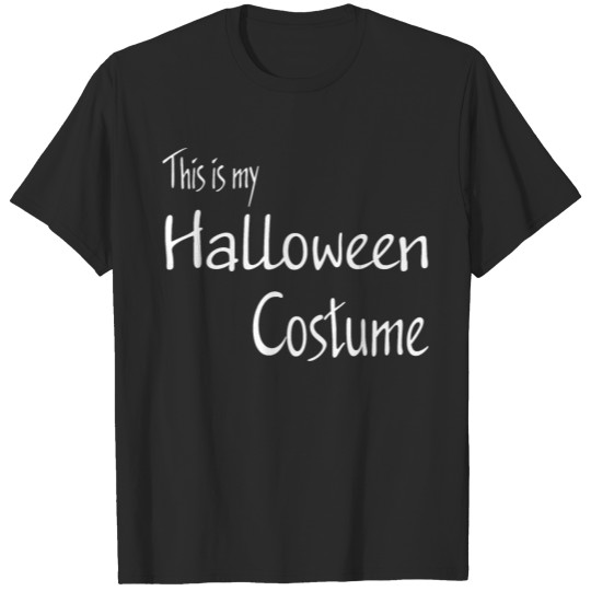 Discover This is my halloween Costume T-shirt