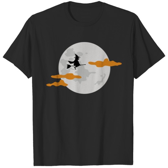 Happy Halloween Witch Moon Halloween Witch Spooky T-shirt