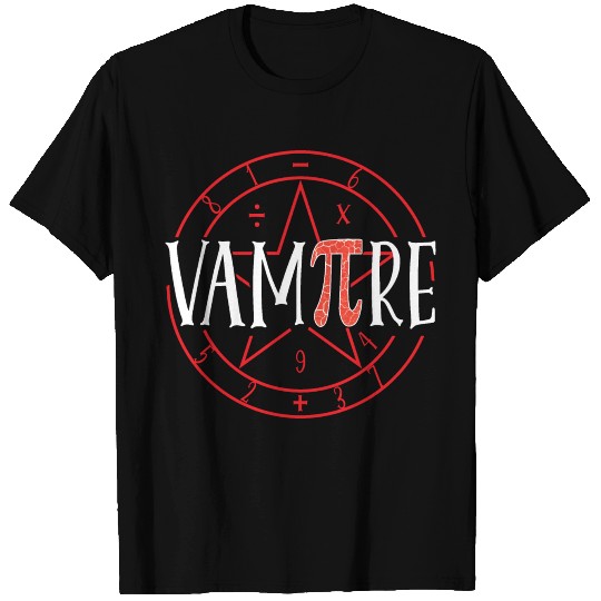 Vampire Math Teacher Funny Halloween T-shirt
