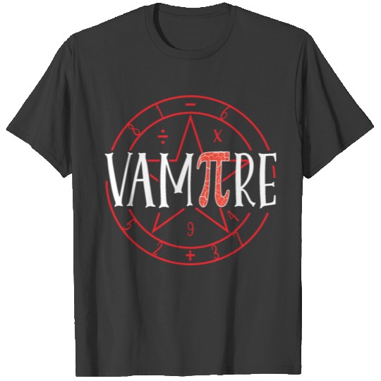 Vampire Math Teacher Funny Halloween T-shirt