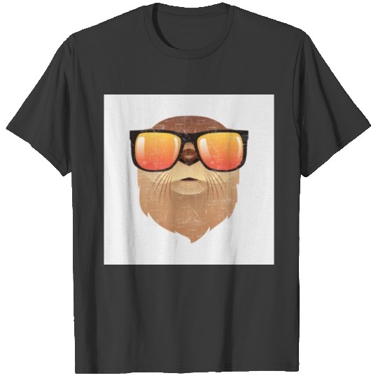 cool otter T-shirt