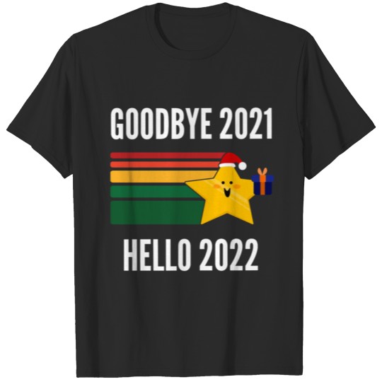 Discover Goodbye 2021 Hello 2022 - New Years Eve T-shirt
