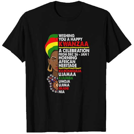 Kwanzaa Women's Gift T-shirt