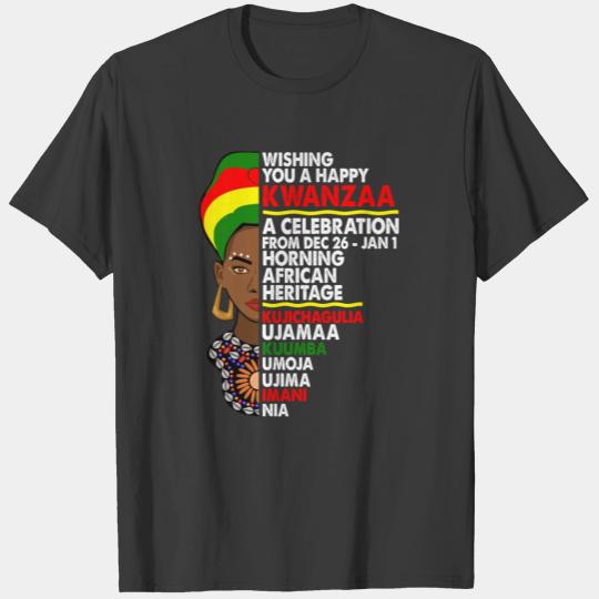 Kwanzaa Women's Gift T-shirt