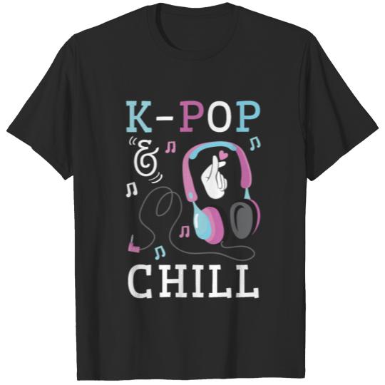 K-Pop & Chill Korean Music T-shirt