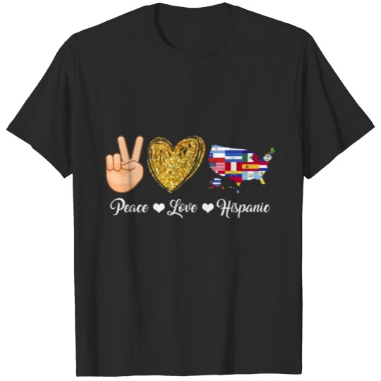Discover National Hispanic Heritage Month Shirt, Peace T-shirt