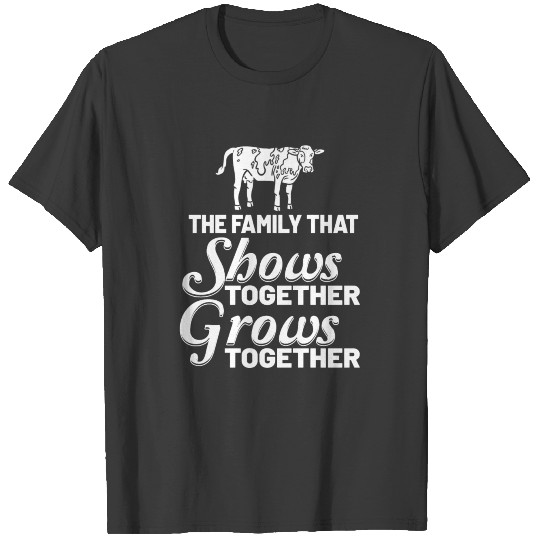 Livestock Show Farmer Cattle Cow Farm Cattle T-shirt