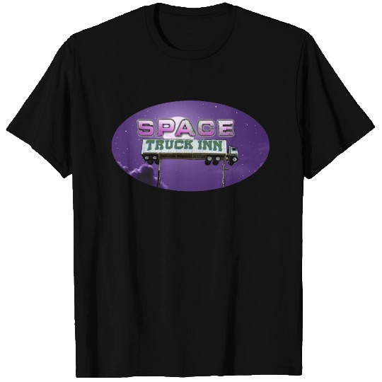 space truckin deep purple logo T-shirt