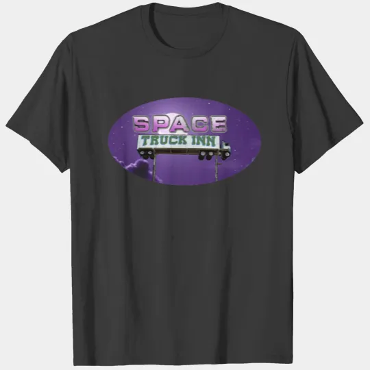 space truckin deep purple logo T-shirt