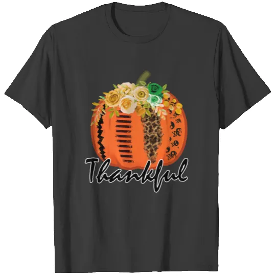 Thanksgiving sublimation design, Thankful T shirt, T-shirt