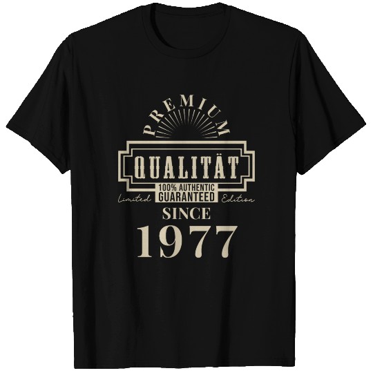 Birthday Born 1977 T-shirt