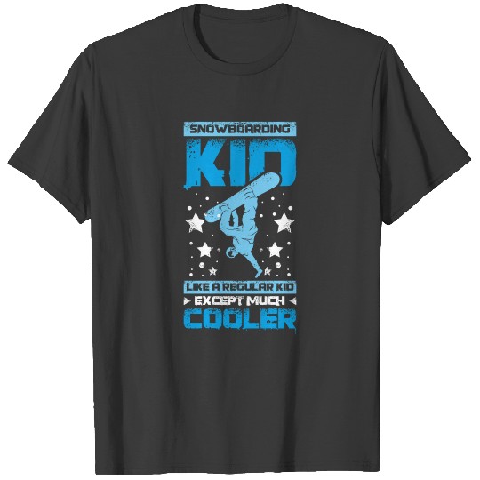 Snowboarding Kid T-shirt