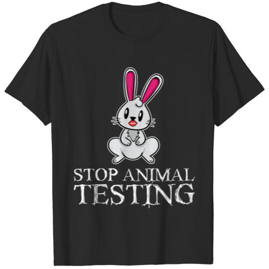 Discover Stop Animal Testing I Animal Testing T-shirt