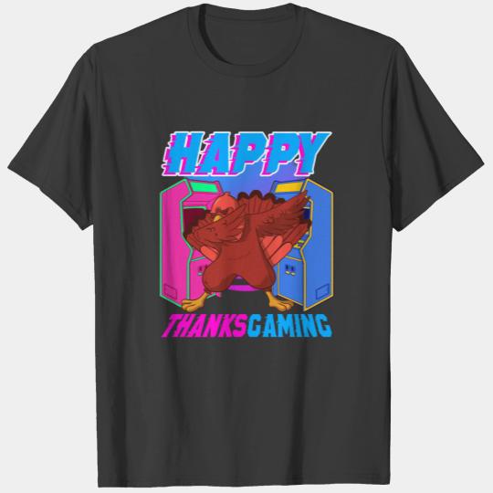 Happy Thanksgaming Thanksgiving Day Turkey Gamer T-shirt