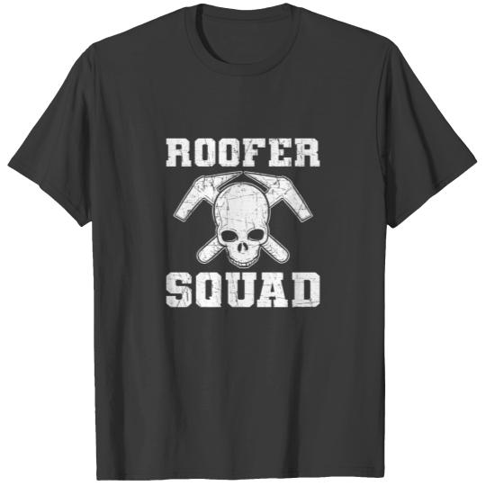 Roofer Squad Roofing Craftsman T-shirt