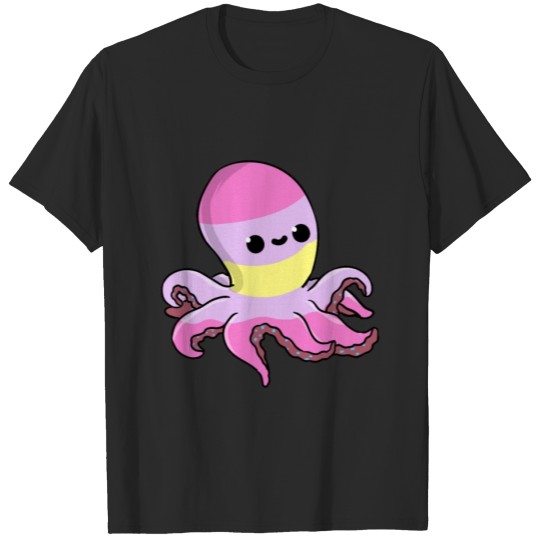 Discover Aporagender Octopus Aporagender Pride T-shirt