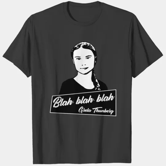 Blah, blah, blah Greta Thunberg T-shirt