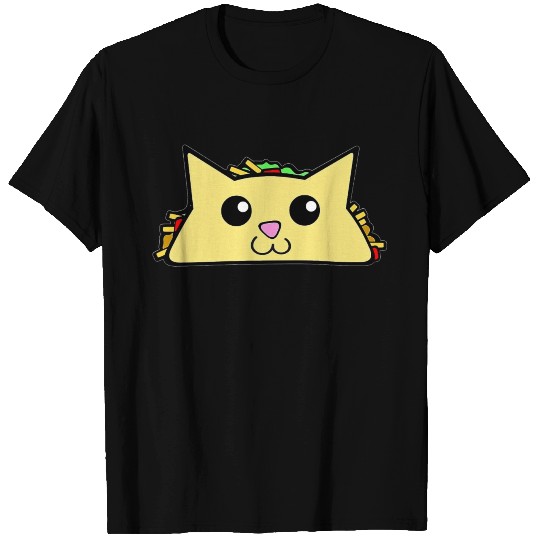 funny cat taco T-shirt