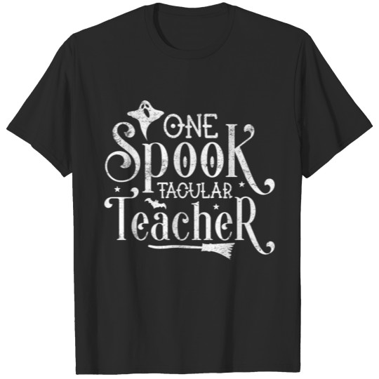 Discover One Spook Tacular Teacher T-shirt