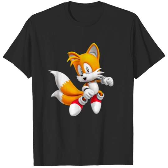 Discover Tails the fox pose T-shirt