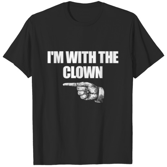 Discover I'm With The Clown Halloween Matching Clownwith th T-shirt