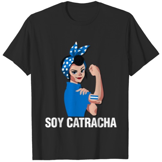 Discover Soy Catracha Hondureña Fun Gift T-shirt