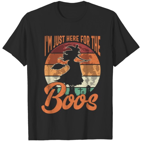 Discover I'm Just Here for The Boos Halloween Fall T-shirt