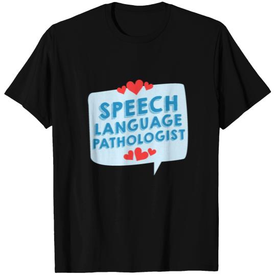 Speech Pathology Therapy Love Autism Awareness T-shirt