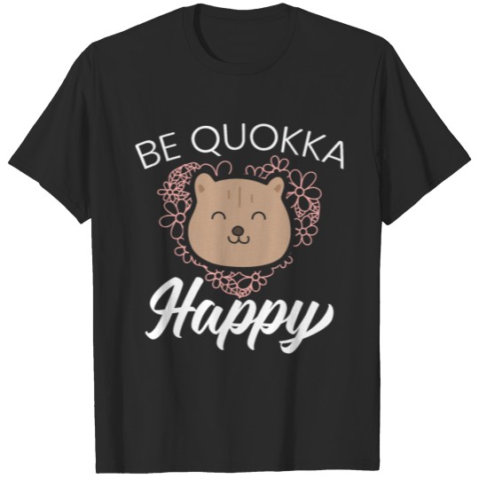 Discover Be Quokka Happy Wallaby Herbivore Australia T-shirt