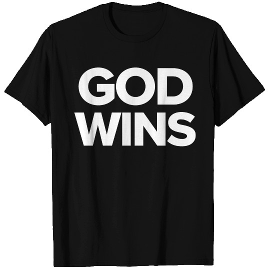 GOD WINS T-shirt