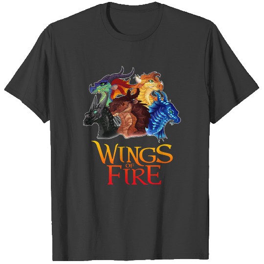 Love Dragons Graphic Wings Of Fire Manga Series T-shirt