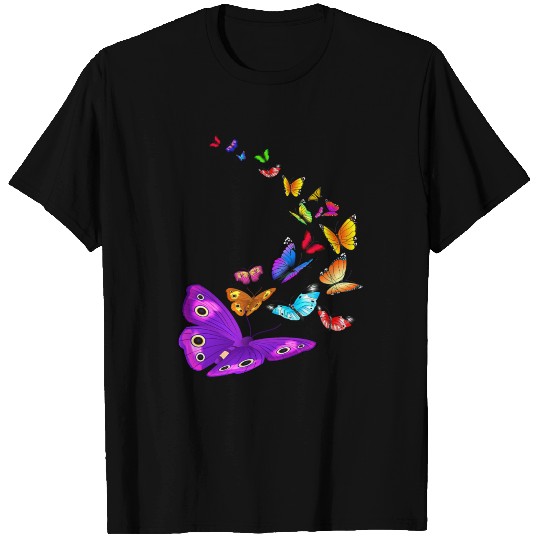 Flying Butterfly Wings T-shirt