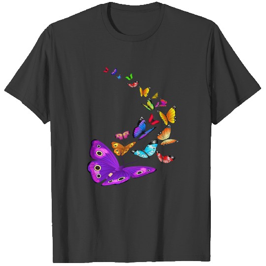 Flying Butterfly Wings T-shirt