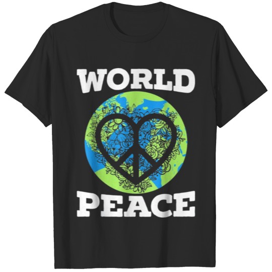 Discover World Peace Kindness End Hate T-shirt